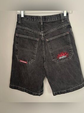 VTG 90s JNCO Rare Boys Wide Leg Denim Short Pants Sz 12